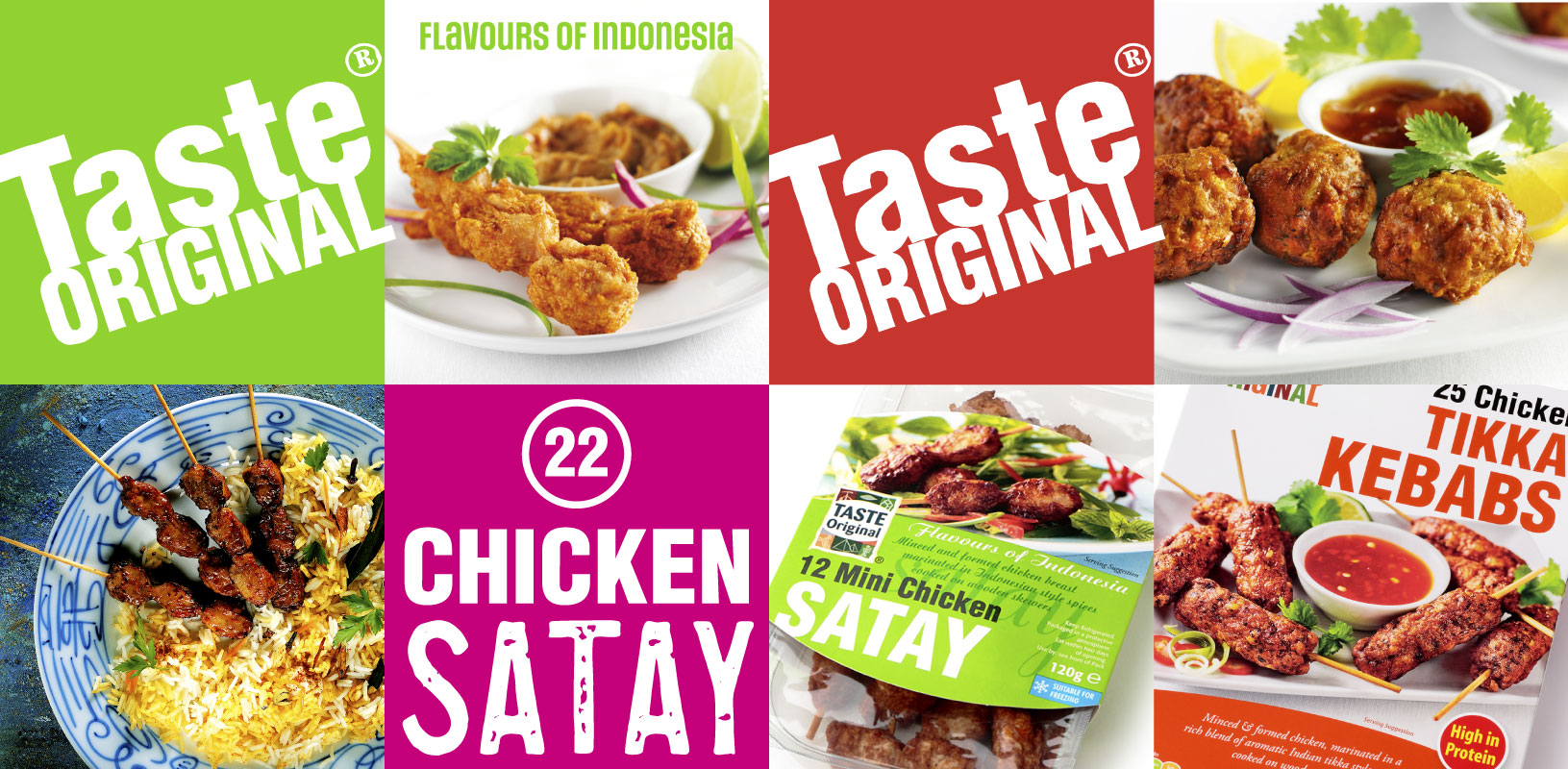Brand Design for Taste Original Satay 